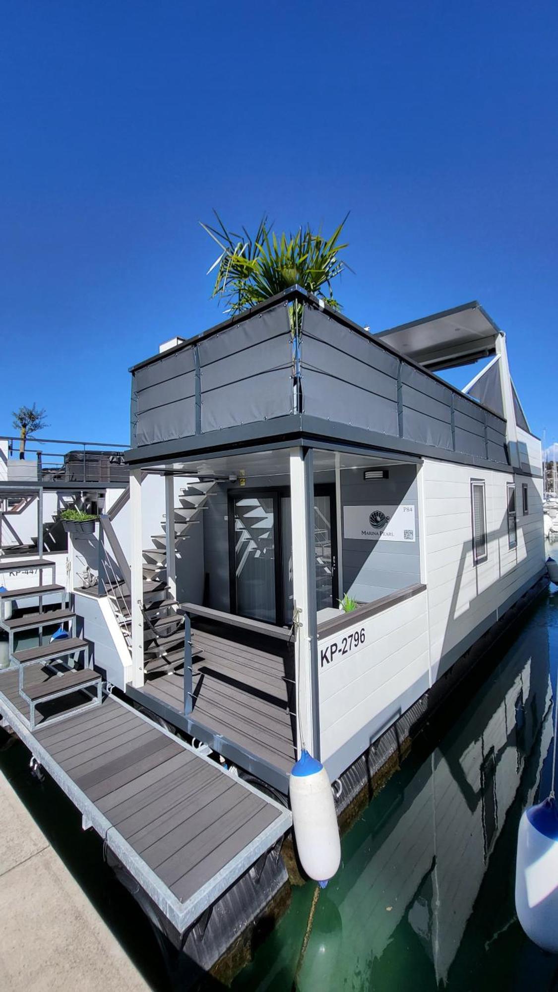 Floating House - Marina Pearl Apartment Portoroz Luaran gambar